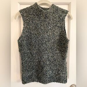 White House Black Market Gray Turtleneck Sweater